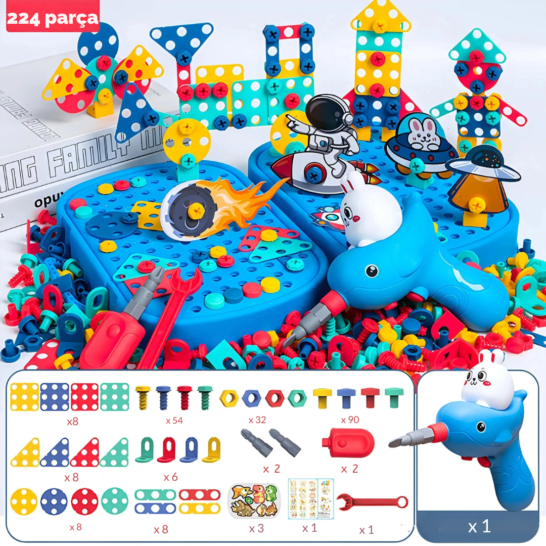 Eğlenceli Minik Mühendisler Yaratıcı Set