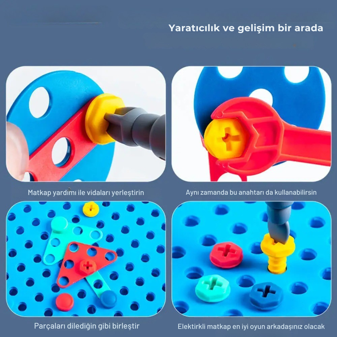 Eğlenceli Minik Mühendisler Yaratıcı Set