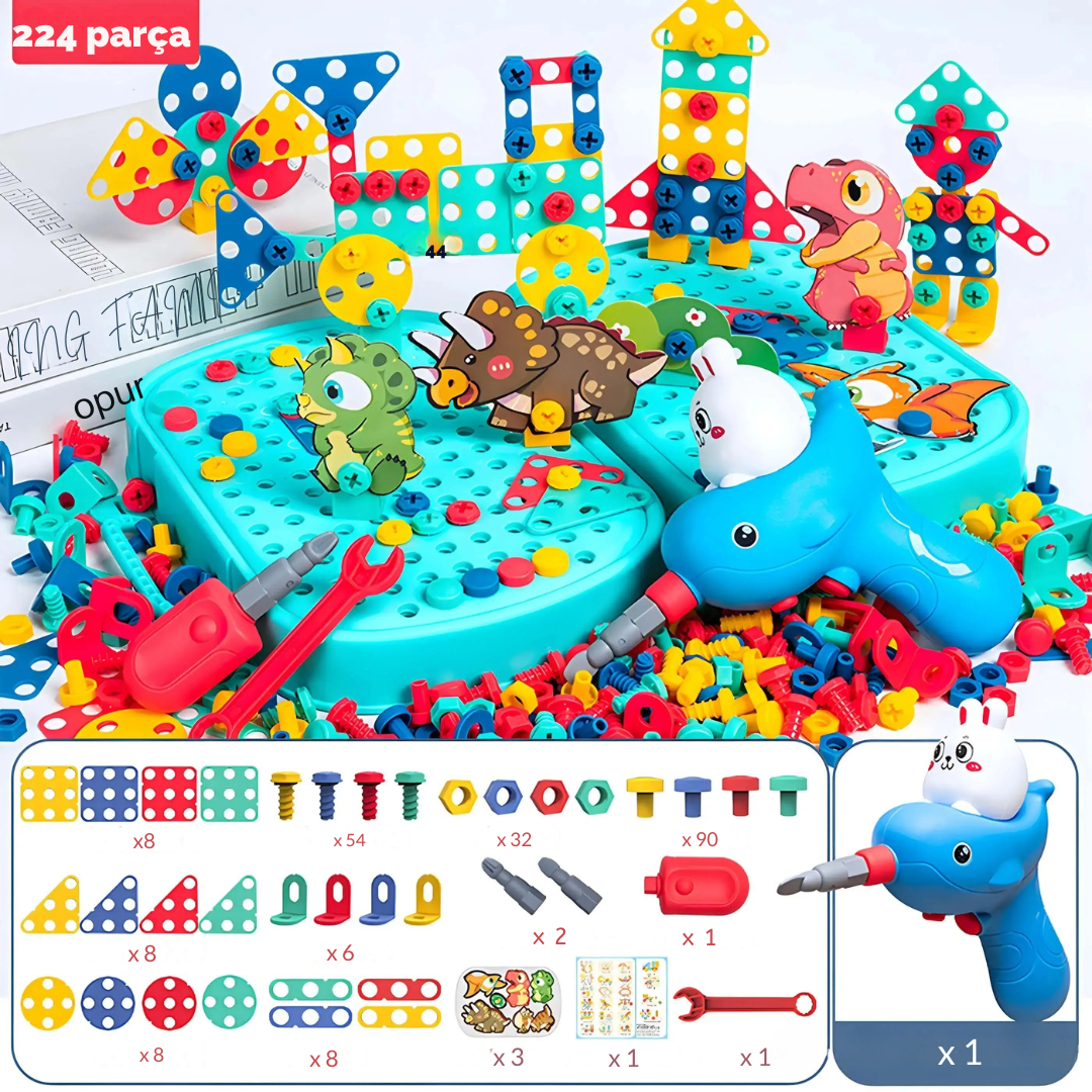 Eğlenceli Minik Mühendisler Yaratıcı Set