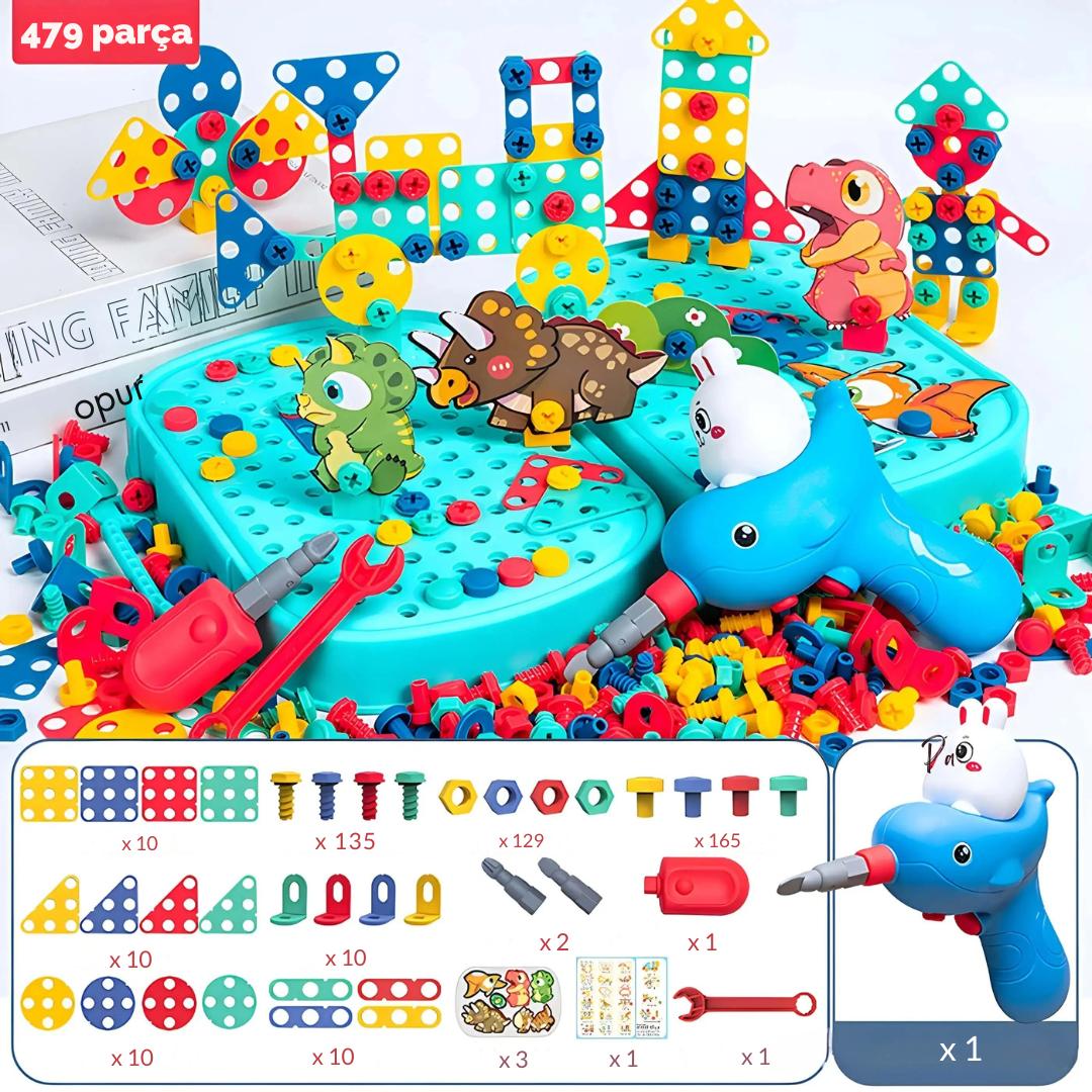Eğlenceli Minik Mühendisler Yaratıcı Set