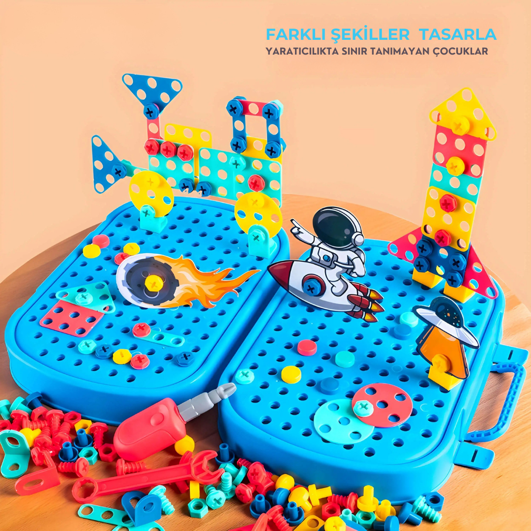 Eğlenceli Minik Mühendisler Yaratıcı Set