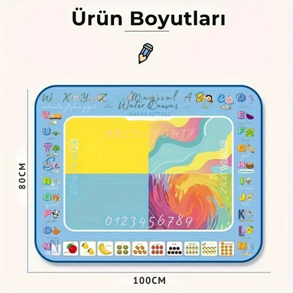 Eğlenceli Sihirli Su Bazlı Çizim Kanvası
